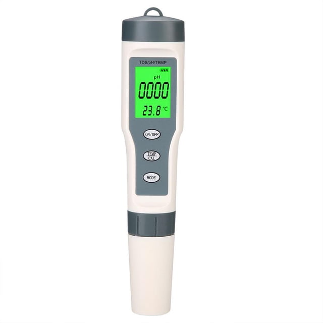 Noref Water Quality Tester,3 in 1 Portable Digital TDS PH TEMP Meter Water Quality Tester Purity Test Pen, Portable Water Quality Tester