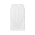 thumbnail image 3 of Hirigin Half Slips for Under Dresses Skirt Extenders Skirt Womens Half Slip Satin Anti Static Lace Long Underskirt, 3 of 8