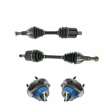Front CV Axle Shaft Assembly Wheel Hub Bearing Kit Set 4pc for LeSabre Park Ave