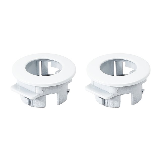 2Uds 89348-28100 Blanco Parachoques Aparcamientos Sensor Retenedor Recambio Unique Bargains Retenedor del sensor de estacionamiento