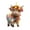 O, variant on Christmas Cow Ornament Xmas Tree Cartoon Highland Cow Hanging Decorations 2D Flat Acrylic Pendant for Car Rearview Mirror Tree Decor
