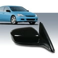 thumbnail image 2 of Power Mirror Front Passenger Side Gloss Black Fit for Honda Accord 2003-2007 3-Pin Manual Folding, 2 of 9