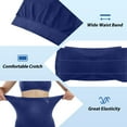 thumbnail image 5 of 3 Pack Slip Shorts for Women Under Dress,Comfortable Seamless Smooth Yoga Shorts,Workout Biker Shorts, 5 of 6