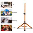 thumbnail image 5 of Technical Pro 2 Pack Orange Tripod Speaker Stands Steel 40 lbs Capacity Adjustable Height, 5 of 5