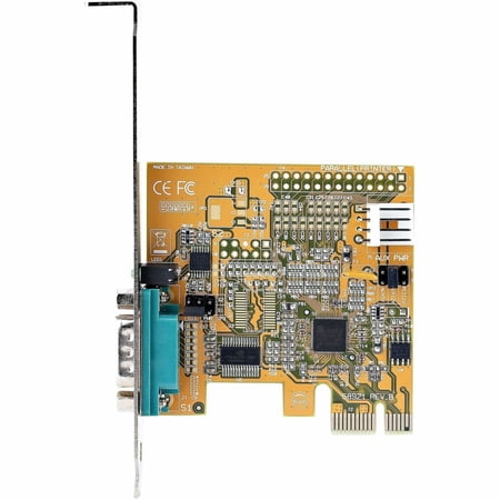 StarTech.com 1-Port PCI Express Serial Card  PCIe to RS232 (DB9) Serial Interface Card  16C1050 UART  COM Retention  Low Profile  Win & Linux price history on PriceWatchPro
