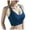 Blue, variant on Kureaily Women Sports Bra 2024 Workout Tank Padded With Built In Shelf Yoga Bra Strappy Sports Bra Comfortable Everyday Bras
