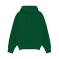 thumbnail image 3 of HaHaHappy Men's Hoodie Sweatshirt Pullover Fleece Hooded Athletic Sweat Shirt Drawstring Hoodies Long Sleeve Kangaroo Pockets Dark Green M, 3 of 5