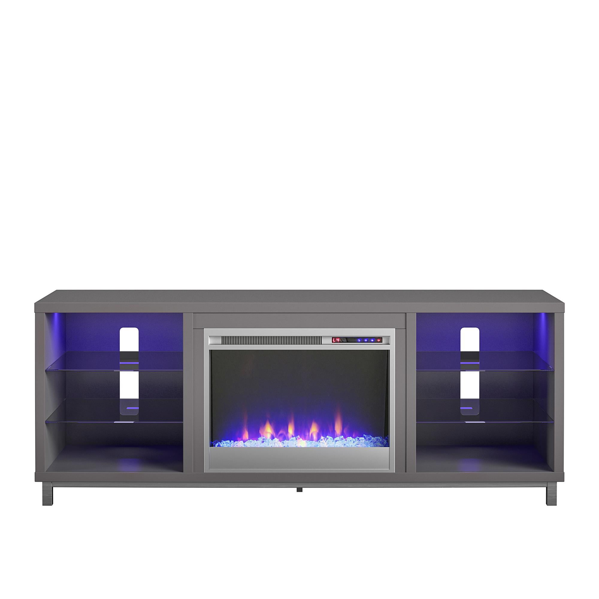 Ameriwood Home Lumina Fireplace TV Stand - Thumbnail 2
