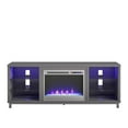thumbnail image 4 of Lumina Fireplace TV Stand for TVs up to 70", Graphite Gray, 4 of 9