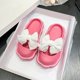 thumbnail image 5 of Zapatillas con Lazo,Zapatillas con Lazo para Mujer Zapatillas Deslizantes Medio Envueltas Zapatillas con Lazo para Mujer Probadas Profesionalmente, 5 of 12