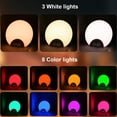 thumbnail image 5 of ANTDALIS Reloj despertador con luz de amanecer para niños, adultos, personas que duermen mucho con alarmas duales, repetición, ayuda para dormir con 7 sonidos naturales para dormitorios con luz noctur, 5 of 5