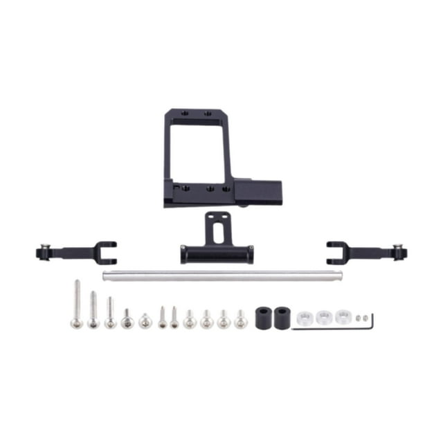 Xuanheng Servo Mount Model 1/10 RC Crawler for 1:10 Vanquish Phoenixs DIY Modified Black