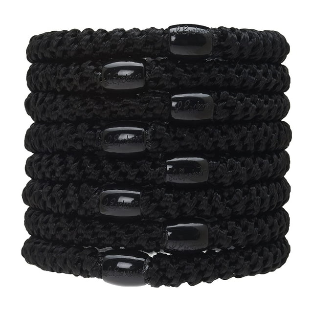 L. Erickson Ponytail Holders (Set of 8) for Gentle and Secure Hold.