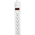 thumbnail image 3 of Xtricity 6-Outlet Grounded Surge Protector Power Strip, 450 Joule, White (6 Pack), 3 of 4