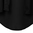 thumbnail image 4 of Vestido largo de gasa Baoblaze con botones de manga larga para mujer talla grande SG, 4 of 6