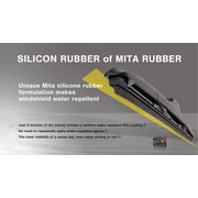MITA HK Water repellent Silicon rubber refill for wiper blade(12-21:6mm, 22-27:24mm)