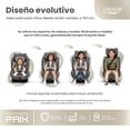 thumbnail image 4 of Autoasiento Reclinable Prix Con Soporte Desmontable Para La Cabeza Arnés De Seguridad De 5 Puntos Aprobado Por La Regulación R129 (i-Size) Edad Recomendada 0 a 12 años Lifestyle By Infanti, 4 of 7
