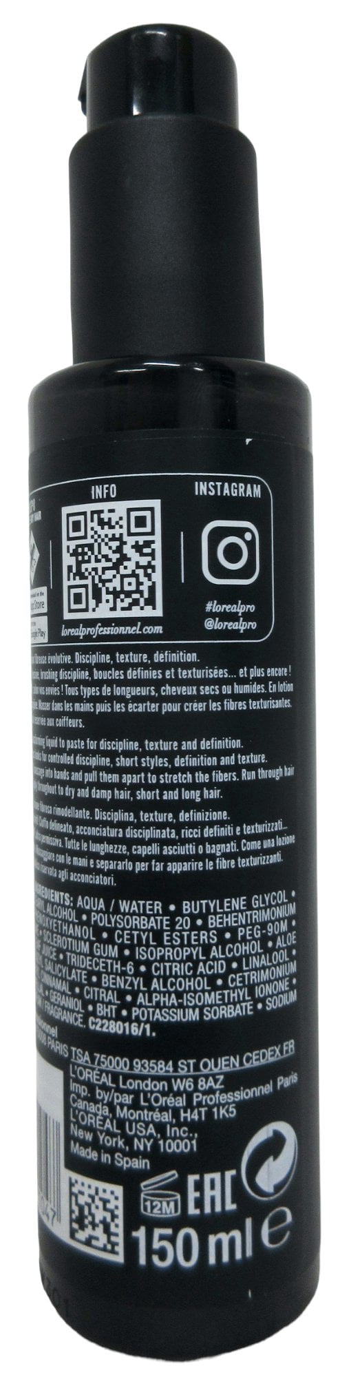 L'Oreal Professionnel Tecni.Art Transformer Lotion 5.1 oz