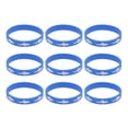 thumbnail image 1 of 25 Pcs Bracelet Jonc Requin Imprimé en Silicone Décoration Bracelet pour Femmes Hommes, 1 of 8