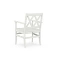 thumbnail image 7 of POLYWOOD® Canyon 3-Piece Farmhouse Dining Set in White, 7 of 7