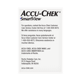 AccuChek Smart View Blood Glucose Test Strips, 100 Ct