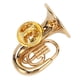thumbnail image 1 of Broche Trompa Miniatura ANGGREK Decoración Realista Dorado, 1 of 8