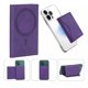 thumbnail image 3 of Cartera Wallet Pro Premium MR. GADGETS Billetera Para iPhone Magsafe Color Morado, 3 of 9