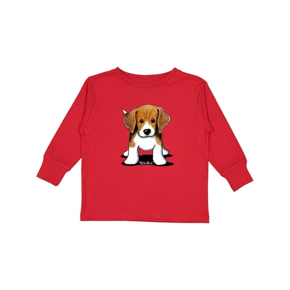 Inktastic Beagle Boys or Girls Long Sleeve Toddler T-Shirt