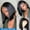 4x4x1 T Part Lace Wig, variant on Straight Bob Wig Human Hair Wigs 4x4 Transparent Lace Frontal Wigs for Women Brazilian Remy Hair Wigs Pre Plucked Hairline 150% Density Natural color 8inch