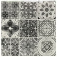 thumbnail image 2 of Long King Tile Peel and Stick Wall Tile Backsplash Tile Gray Talavera 12 in. x 12 in. (10-Pack), 2 of 5