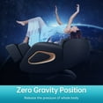thumbnail image 4 of Zero Gravity Massage Chair with Smart Large Screen Bluetooth Speaker Built-in with Massage and Heat,Black, 4 of 8