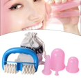 thumbnail image 4 of 1 juego de ventosas de rodillo de masaje para el hogar, cuello, pecho, mensaje con bolsa de almacenamiento Rosa Zulema Masaje de ventosas, 4 of 8
