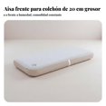 thumbnail image 3 of Abbraccia Colchón inflable, cama de camping para exteriores, esponja gruesa, inflador automático, tapete portátil cepillado, 3 of 6