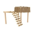 thumbnail image 3 of Hamster Climb Platform, Exercise Decorative Flexible Ladder Small Pet Activity Playground Multipurpose  For Sugar Glider, 3 of 8