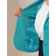 thumbnail image 5 of BLAZER DE TRABAJO CHIC PARA MUJERES CON SOLAPA Y MANGAS LARGAS, TRAJE BLAZER EN COLOR TEAL TAMAÑO S, 5 of 6