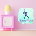 thumbnail image 3 of Girly Watercolor Custom Name Wall Decals for Kids Room - Music Lover Multicolored Wall Decal Art Rock Music Personalized Bedroom Wall Sticker Water Color Style - Size: 10 In x 10 In, 3 of 5