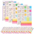 thumbnail image 2 of 15 Sets Planner Stickers Calendar Month Stickers Book Tabs Notepad Calendar Stickers Index Tabs, 2 of 2