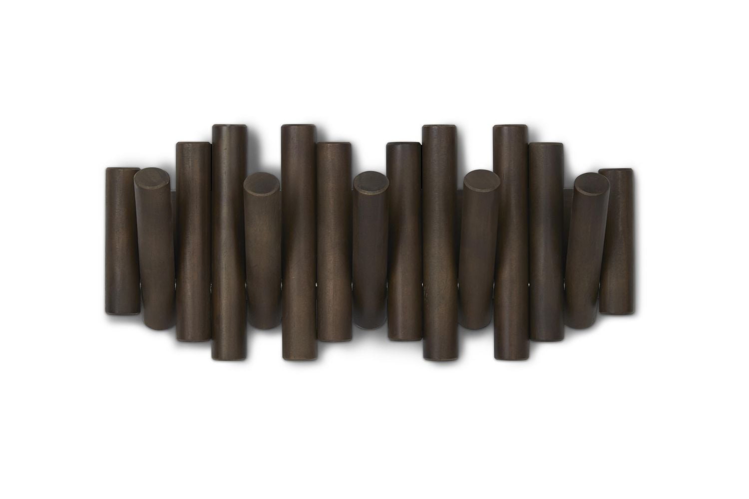 Picket Rail Hook Aged Walnut