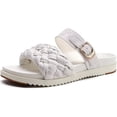 thumbnail image 1 of Women's Comfort Breathable Quick-Dry Arch Support Slippers with Double Strap, 1 of 6