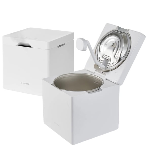 Humidificador Carepod Cube Plus X50V de acero inoxidable, 4,2 L