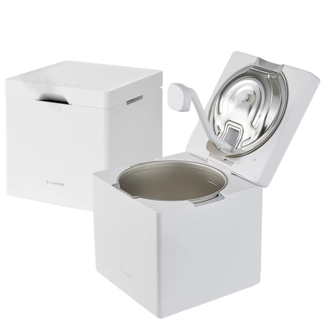Humidificador Carepod Cube Plus X50V de acero inoxidable, 4,2 L