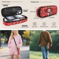 thumbnail image 7 of Bulopur 17 Inch 4-in-1 School Backpack Set, Strawberry Axolotl Print School Bag with Lunch Bag, Water Bottle Sleeve and Pencil Case for School and Fruit Lovers, 7 of 7