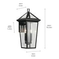 thumbnail image 2 of Kichler Lighting - Regence - 2 Light Medium Outdoor Wall Mount In Traditional, 2 of 5
