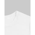 thumbnail image 3 of Girls' Summer Casual Crew Neck T-Shirt, Fashionable Comfortable Loose Fit, Cartoon Print Short Sleeve Top, Cotton 94% Elastane 6%, Slight Stretch Kni, 3 of 6