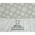 thumbnail image 5 of Bliss Casa Flannel Bed Sheets – 100% Cotton, Double Brushed for Extra Softness – Warm & Cozy All-Season Comfort – Deep Pockets – 4-Piece Full Sheet Set (Flurries), 5 of 10