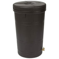 Good Ideas Aspen ECO 50 Gallon Outdoor Rain Barrel Water Storage Collector