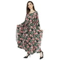 thumbnail image 2 of Moomaya Printed MaxiDress KaftanFor Women Nightgown Bikini Cover Up Plus Size Caftan, 2 of 6