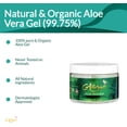 thumbnail image 2 of Gel de aloe vera Allurials 100% puro y orgánico, 355 ml, 2 of 9