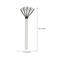 thumbnail image 2 of Durable Hand Rake with 5 Tine Claw for Beach Shell Digging and Gardening Iron, 2 of 8
