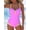 MulticolorHot Pink with Neon Leopard, variant on Women's Tummy Control One-Piece Swimsuit Classic Straps Pink Leopard Print Color Block Bathing Suit with Adjustable Back Straps